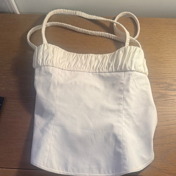 TAE PARK Scrunchie Apron Top - Picture 6 of 6